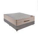 Ver imagem 1 de Cama + Box Airtech Colchão Ortobom Viúva 128cm Springpocket Cinza