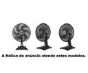 Ver imagem 3 de Hélice Compatível Ventilador Multilaser Vl401 / Vl402 / Vl403 / Vl404 - 40cm 8 Pás Cinza