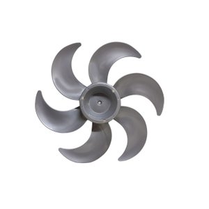 Hélice Compatível Ventilador Multilaser Vl401 / Vl402 / Vl403 / Vl404 - 40cm 8 Pás Cinza