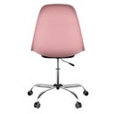 Ver imagem 3 de Kit 2 Cadeiras Eames Cromada Rosa – Conforto e Qualidade Superior