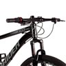 Bicicleta Aro 29 Raider Z3X Pro 21V Freio a Disco e Suspensão Quadro Alumínio MTB Dropp - 4