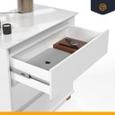 Ver imagem 4 de Mini Cômoda/mesa de Cabeceira 3 Gavetas Ej Móveis