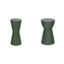 Ver imagem 1 de Conjunto 2 Banquetas Verde/Alecrim