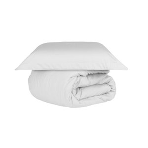 Duvet Capa de Edredom Casal 300 Fios | Naturalle - Branco