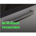 Ver mais imagens de Cozinha Compacta em Aço 4 Peças 13 Portas 2 Gavetas Paneleiro Duplo em Aço Luce Itatiaia