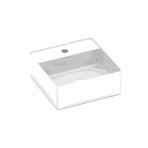 Cuba de Apoio Quadrada Branco Platinum 35x35 Cm - Incepa