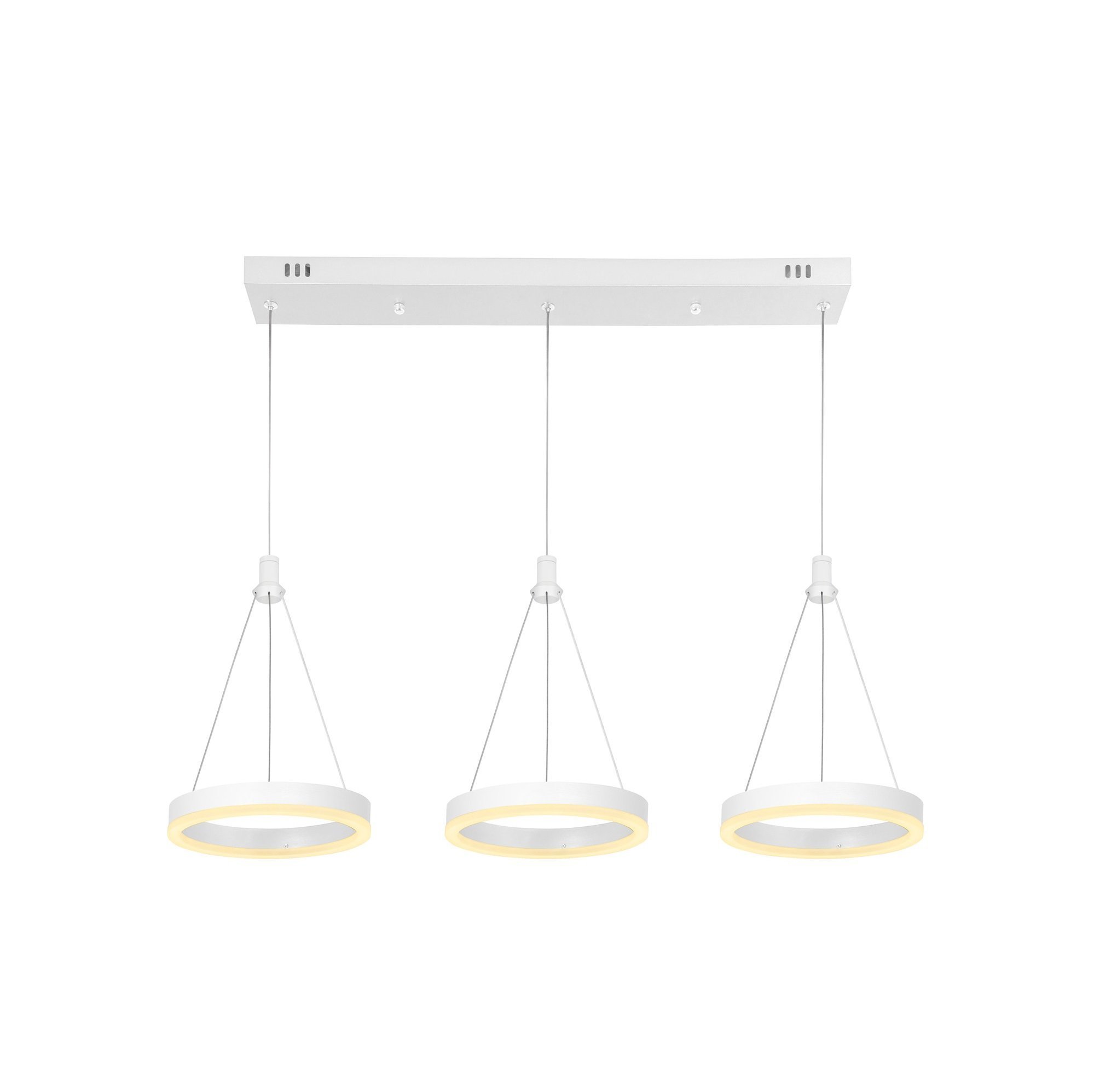 Lustre Pendente Constelação Led 3000k 40w Ø20,ø20,ø20cm Bivolt - Gmh Iluminação P-constelacao - 1
