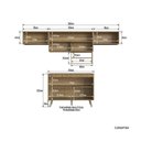 Ver imagem 3 de Cozinha Compacta 5 Peças 6 Portas 2 Nichos Porta Tempero One 