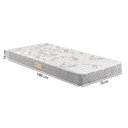 Ver imagem 4 de Kit 2 Colchões Solteiro D23 Ecoline 78x188x14 Cinza Ecoflex