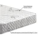 Ver imagem 2 de Kit 2 Colchões Solteiro D23 Ecoline 78x188x14 