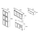 Ver imagem 3 de Cozinha Compacta Modulada em Aço 4 Peças 13 Portas 2 Gavetas Paneleiro Duplo em Aço Luce Itatiaia Branco