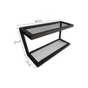 Ver imagem 3 de Prateleira Dupla 40cm em Metal Uvim