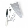 Kit Confeitaria 10 Peças para Bolos Tortas Bico Espátula - 5