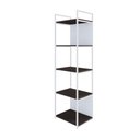 Ver imagem 7 de Estante 05 Prateleiras c/Fundo Yon 45cm Est.Branca