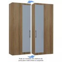 Ver imagem 3 de Guarda-roupa Canto Reto Modulado 1 Porta Paris Luciane