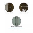 Ver imagem 4 de Guarda-roupa Canto Reto Modulado 1 Porta Paris Luciane