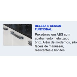 Cozinha Compacta em Aço 4 Peças 11 Portas 2 Gavetas Paneleiro Para Forno em Aço Florença Itatiaia - 9 Cozinha Compacta em Aço 4 Peças 11 Portas 2 Gavetas Paneleiro Para Forno em Aço Florença Itatiaia - 9