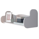 Ver imagem 1 de Prateleira Decorativa Nicho Infantil Mdf 91x30 Cm Branco Arly