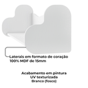 Ver imagem 5 de Prateleira Decorativa Nicho Infantil Mdf 91x30 Cm Branco Arly