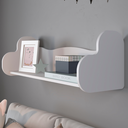 Ver imagem 2 de Prateleira Decorativa Nicho Infantil Mdf 91x30 Cm Branco Arly
