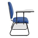 Ver imagem 5 de Cadeira Universitária Diretor com Porta Livros Metal Wood Design Azul