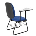 Ver imagem 2 de Cadeira Universitária Diretor com Porta Livros Metal Wood Design Azul