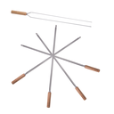 Ver imagem 5 de Kit 5 Espetos para Churrasco 85cm Aço Inox Kort