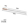 Kit 5 Espetos para Churrasco 85cm Aço Inox Kort - 4