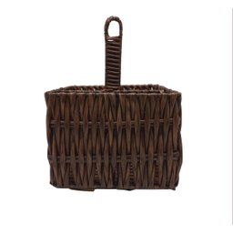 PORTA TALHERES QUADRADO ARTESANAL 20x15x15cm LEAO PRIMO - 4 PORTA TALHERES QUADRADO ARTESANAL 20x15x15cm LEAO PRIMO - 4