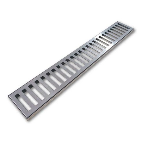 Ralo Linear Piscina Banheiro Grelha C/ Coletor 18,5x100 lgmais - 2
