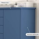 Ver imagem 7 de Cômoda Infantil E-Galaxy 4 Gavetas 1 Porta Espresso Móveis