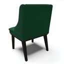 Ver mais imagens de Cadeira Sala de Jantar Base Madeira Preto Kit 4 Liz Bouclê D03 - D’Rossi