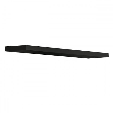 Prateleira 150 Cm 100% Mdf Tb184 Preto Fosco - Dalla Costa