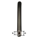 Ver imagem 3 de Bica Horizontal Longa Monocomando Preto Fosco 24 Cm - Jr6894309 Hidroshop