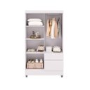 Ver imagem 4 de Guarda-roupa 4 Portas 2 Gavetas Ideal Plus Branco - Vila Rica