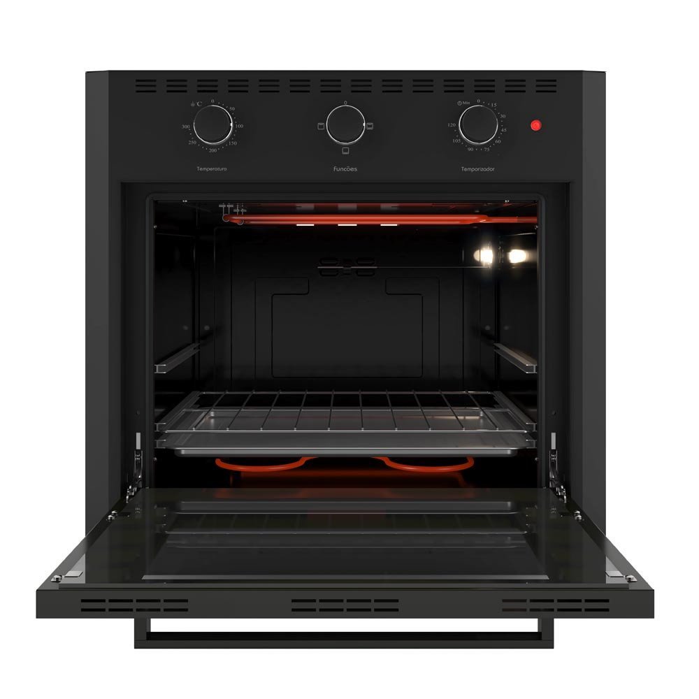 Forno Elétrico de Embutir 60 Litros Nardelli Black E60 - 4