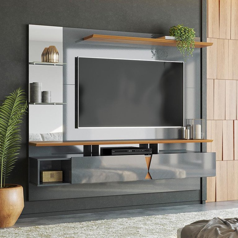 Painel para TV Suspenso Intense Lukaliam até 55 Polegadas