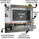 Ver imagem 2 de Painel para Tv Suspenso Intense Lukaliam até 55 Polegadas