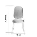 Ver imagem 3 de Cadeira Escritório Interlocutor Base Fixa Sky Metal Wood Design