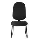 Ver imagem 5 de Cadeira Escritório Interlocutor Base Fixa Sky Metal Wood Design