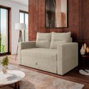 Ver mais imagens de Sofá Cama 2 Lugares Casal 1,50 Mts Chenile Prince Luma Matri Cor:Chenile Marrom