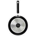 Ver imagem 3 de Frigideira Tramontina Mônaco Induction Antiaderente Preto 28 Cm 2,4 L