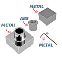Ver imagem 5 de Acabamento Quadrado em Metal Cromado 1/2 e 3/4 Fabrimar