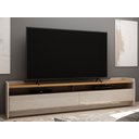 Ver imagem 2 de Rack para Tv 1.8 Sublime Off White com Naturale - Gelius Móveis