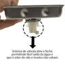 Ralo Oculto Invisivel Kit 2 Uni Anti Odor Insetos Banheiro Cozinha Lavanderia Varanda Quadrado Discr - 2