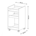 Ver imagem 4 de Bar Adega Brito 1 Prateleira Cinamomo - Pnr Móveis
