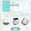 Ver mais imagens de Quarto Completo Modulado Solteiro Juvenil 4 peças - 1 Guarda-Roupa , 1 Módulo Aéreo, 1 Cama Solteiro com 1 Auxiliar Chiara