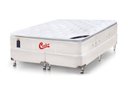 Ver imagem 1 de Cama Box + Colchão Castor Queen Super Luxo Vitagel One Face Pocket 158x198x56cm