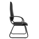 Ver imagem 6 de Cadeira Escritório Interlocutor Base Sky com Braço Orelha Metal Wood Design Preto