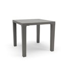 Ver imagem 1 de Mesa Niala Quadrada Cinza Basalto 80cm em Polipropileno Plaxmetal